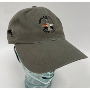 VTG HIGHLAND LINKS CAPE COD Ahead Vintage Strapback Adjustable Golf Cap Hat